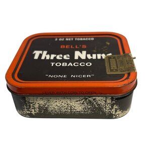Bells Three Nuns Tobacco Tin None Nicer England Vintage
